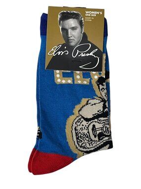 Blue Guitar Music Crew Socks Women’s 6-9.5 Novelty NWT